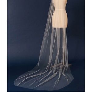 BHLDN Montellier Cathedral Veil 98”